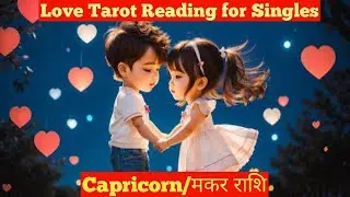 Capricorn♑मकरRashi Singles Love Tarot Reading27th Jan-2nd Feb 2024 #makartarot#capricorntarot#makar