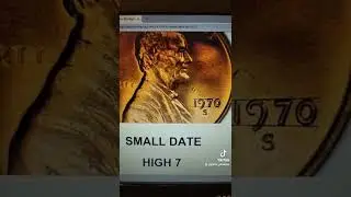 1970 S 1 Cent Small Date