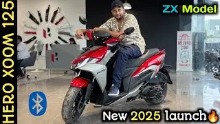 Hero Xoom 125 Review | New 2025 Launch🔥| On-Road Price & Mileage