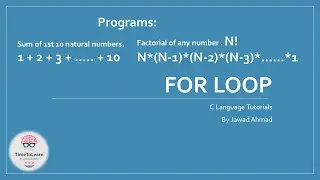 for Loop in C