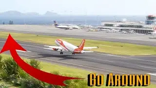 DOUBLE GO-AROUND at Madeira! SAME Aircraft Struggles Twice! 🌪️✈️
