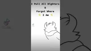 sleep is for the weak !! #shorts #doodle #meme #animation