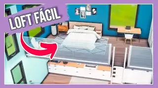 ✨COMO CONSTRUIR UN LOFT en los sims TUTORIAL✨ ~ #JennBirdy