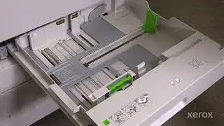 Xerox AltaLink B8270 Family Multifunction Printer How to Load Paper into Trays 1 and 2
