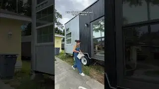 ITS MOVING DAY🏠🫶🏼 #tinyhouse #tinyhome #diytinyhouse
