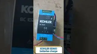 kohler SDMO batteries charger #charger #battery #electrician