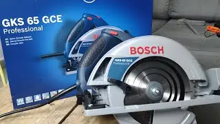 Serra Circular Bosch GKS 65 GCE (Review e Unboxing)