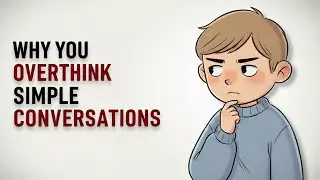 Psychology of People Who Replay Conversations in Their Head (Overthinking Explained)