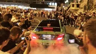 CHAOS IN MONACO ! ROADS CLOSED BY POLICE !! TOP MARQUES 2018 !