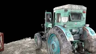 tractor t40 render