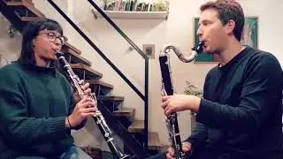 I wanna be like you / clarinet duet