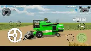 HARVESTER FARMING 🧺 INDIAN VECHILE SIMULATOR