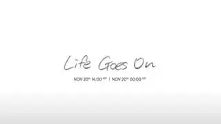 BTS Life Goes On Teaser 1and 1 audios blending together