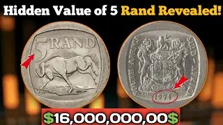 What is the RARE 1994 5 Rand Coin Worth?