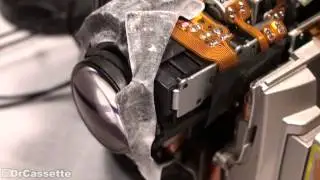 Мастерская DrCassette &mdash; ремонт шумного зума Sony TRV900