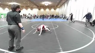 77 Lbs Consi Of 8 #2 - Carter Shin, Virginia Vs Charles Esposito, Scorpions Wrestling School Of NJ