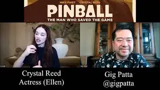 Crystal Reed Interview for Pinball: The Man Who Saved The Game