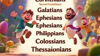 Learn the New Testament Books | Easy Bible Recitation for Kids (Ages 3–5)