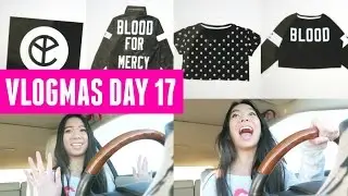 Yellow Claw Blood For Mercy Merch & Driving Vlog! (Vlogmas Day 17)