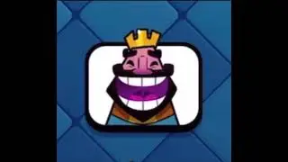Clash Royale laughing king emote for 1 hour