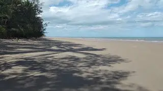 Four Mile Beach Australia - 4K walking tour, Port Douglas, Queensland