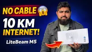 LiteBeam M5 Long Range Internet (No Fiber, No Cable)