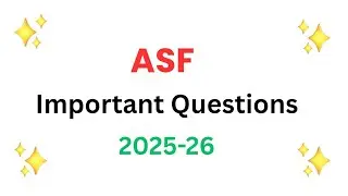 🚔 ASF Constable & Corporal Test Preparation | MCQs Practice