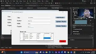 C# Library Book Management App