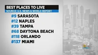 14 Florida Cities Among Best Places To Live According To US News & World Report