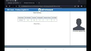 SBI Clerk English mock test✍️ #bankexams #oliveboard