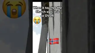 The TROLL church of Norway  🇳🇴  #norwaytravel