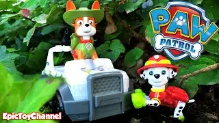 PAW PATROL Nickelodeon Jungle Rescue Video for Kids New Paw Patrol Toys Video