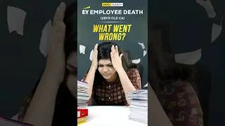 26-Year-Old EY Employee Dies from Work Stress! #ytshorts