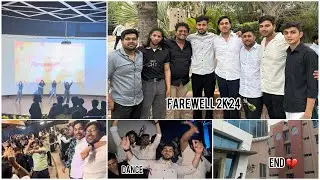 Goodbye Manav Rachna 🥺💔 || College Farewell 2K24 🎉 || @Devbhadana_vlogs