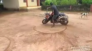 Manipal KTM Duke stunt