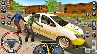 US Prado Car Taxi Cab Simulator 3D - Car Driving in Open World City - Android GamePlay