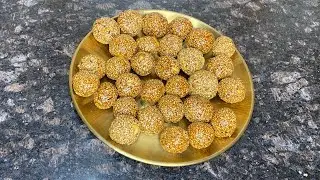 तिल गुड़ के लड्ड/ Tik ke Ladoo / Easy Til Gud ladoo / Makar Sankranti Special/ Sesame peanut Laddu 