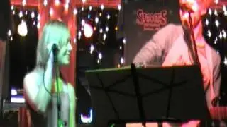 Kaleb Huggins Playing at Stooges Restaurant