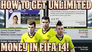 FIFA 14 Career Mode Money Cheat
