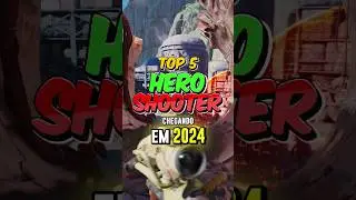 TOP 5: HERO-SHOOTERS CHEGANDO EM 2024 #heroshooter #valorant #overwatch