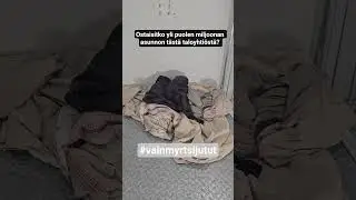 Pieni kontrasti nukkumisolosuhteissa! #myyrm&auml;ki
