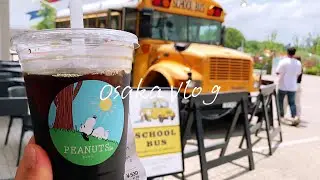 Snoopy Coffee in Osaka｜& coffee｜Oyster ice｜Sendai Ox Tongue｜Vlog