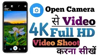 Open Camera Settings 2025 ||Open CameraSettings for youtube videos || open camera mic setting