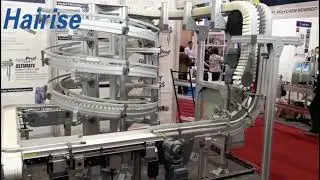 Bottle Clamping Lift Flexible Chain Conveyor