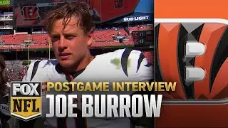 Joe Burrow on Bengals&rsquo; defense in win over Browns: 