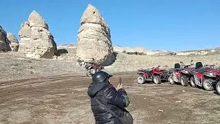 Quad fahren in Kappadokien (Türkei) - Riding quad ATV in Cappadocia (Turkey)
