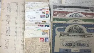 Junk Journal Supplies Haul; Antique Papers And Ephemera From Early 1900s
