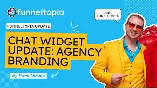 Customize the Branding on Your Chat Widget Footer in Funneltopia