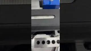 Master Precision Level measuring cross slide travel