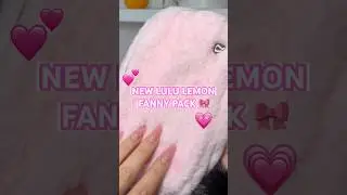 NEW Lulu Lemon Belt Bag ASMR Unboxing ✨💕 #lululemon #fashiontrends #fashion #pink #asmr